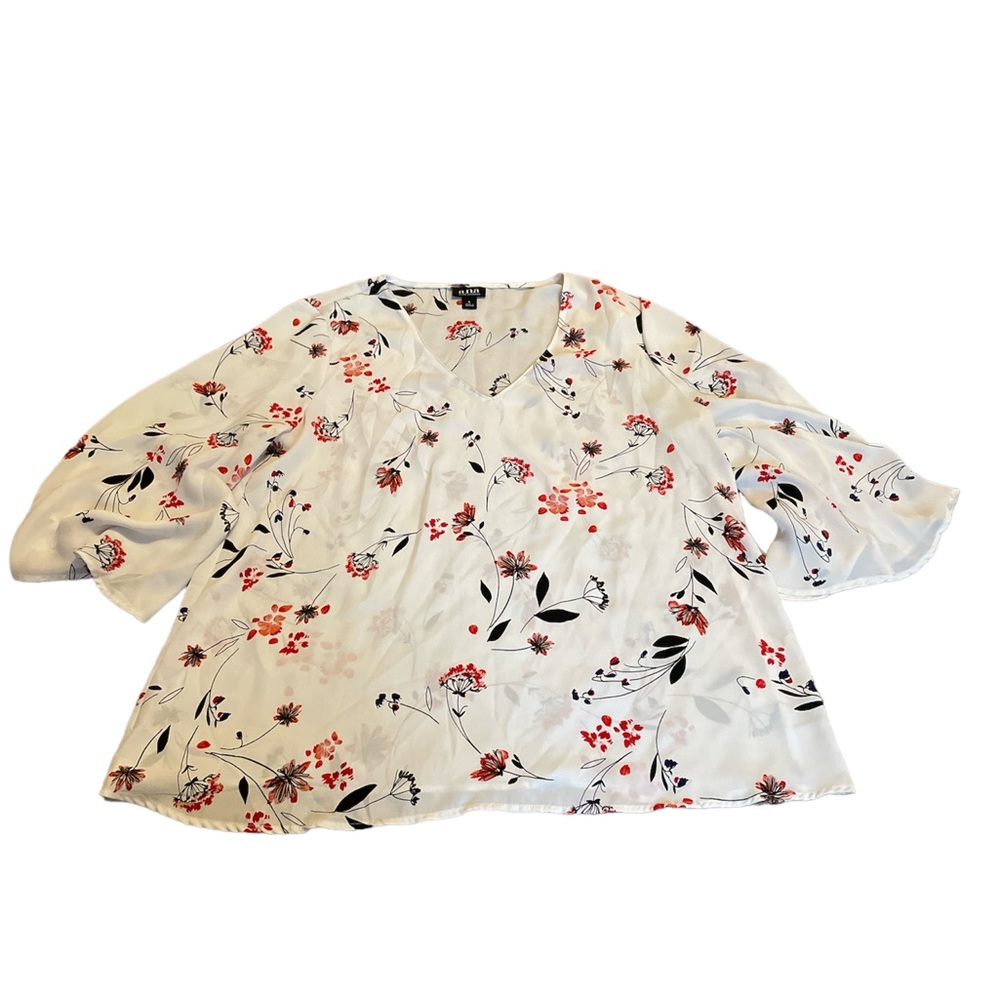 A.N.A women’s floral blouse Size L